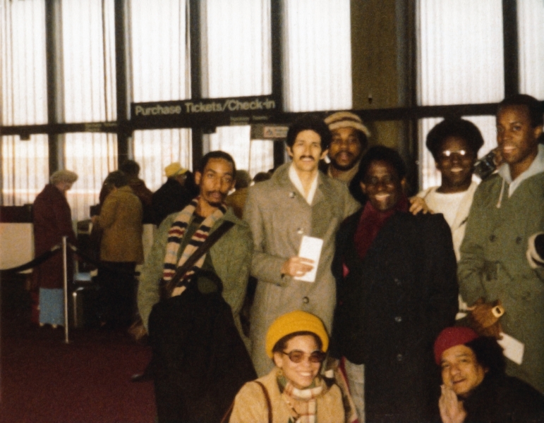 Mongo Santamaria band Kennedy Airport 1980