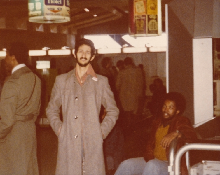 With Lee Smith - Paris France 1979