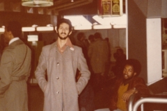 With Lee Smith - Paris France 1979