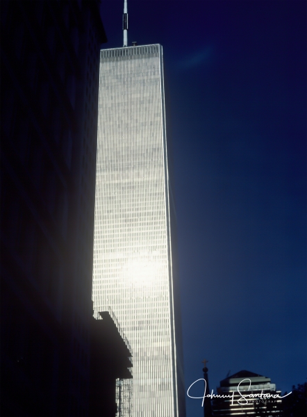 World Trade Center 1986 / FM2 64 ASA slide film