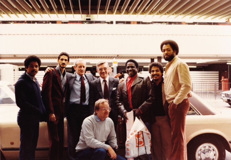 Heathrow Airport London 1980 - Mongo Santamaria Band