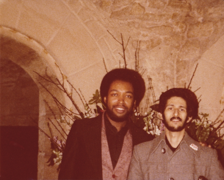 In Paris France with Lee Smith 1979