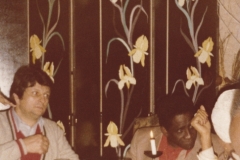 Mongo & Tour Agent at Paris Restaurant 1979