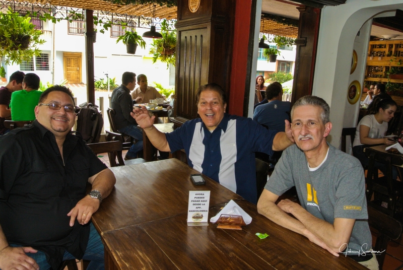 David Millan, Johnny Zamot, Johnny Santana - Restaurant Medellin