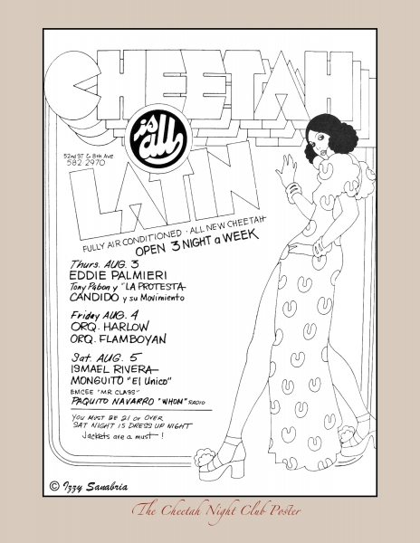 The Cheetah Night Club Poster 1973